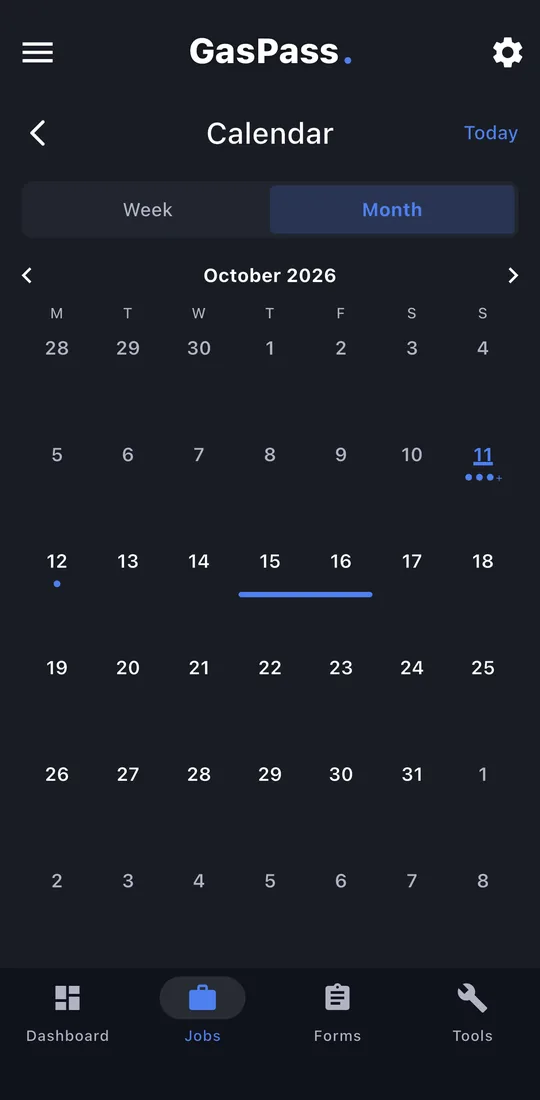 The month