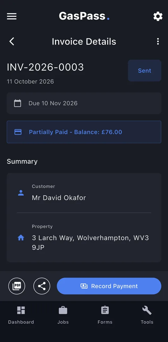 Part paid