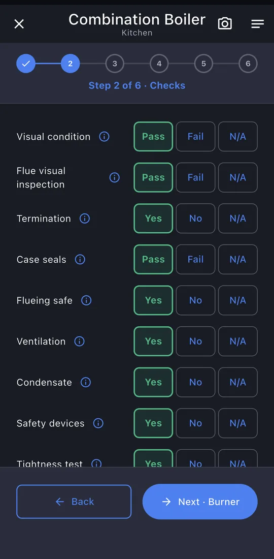 Safety checks