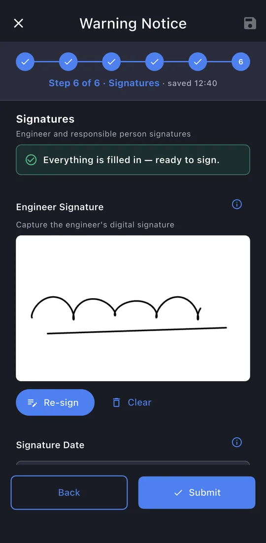 Signatures