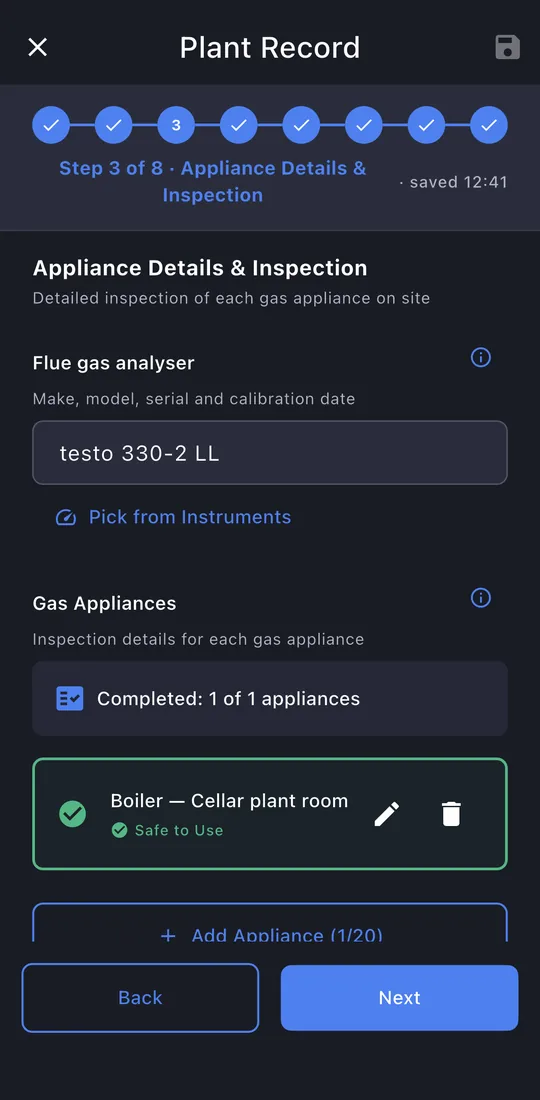 Appliances