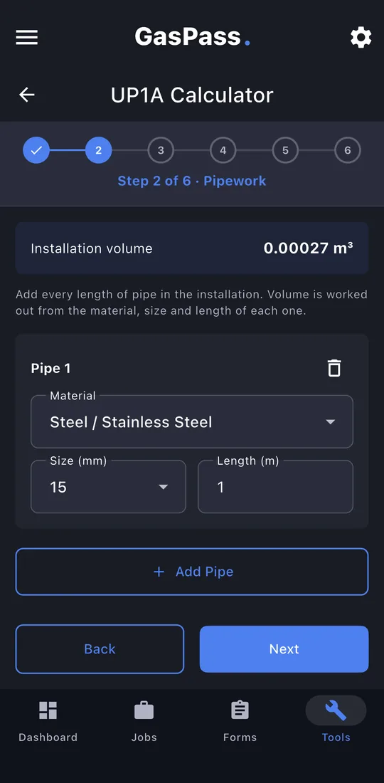 Pipework