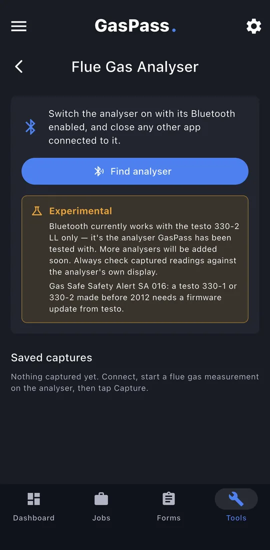 The analyser