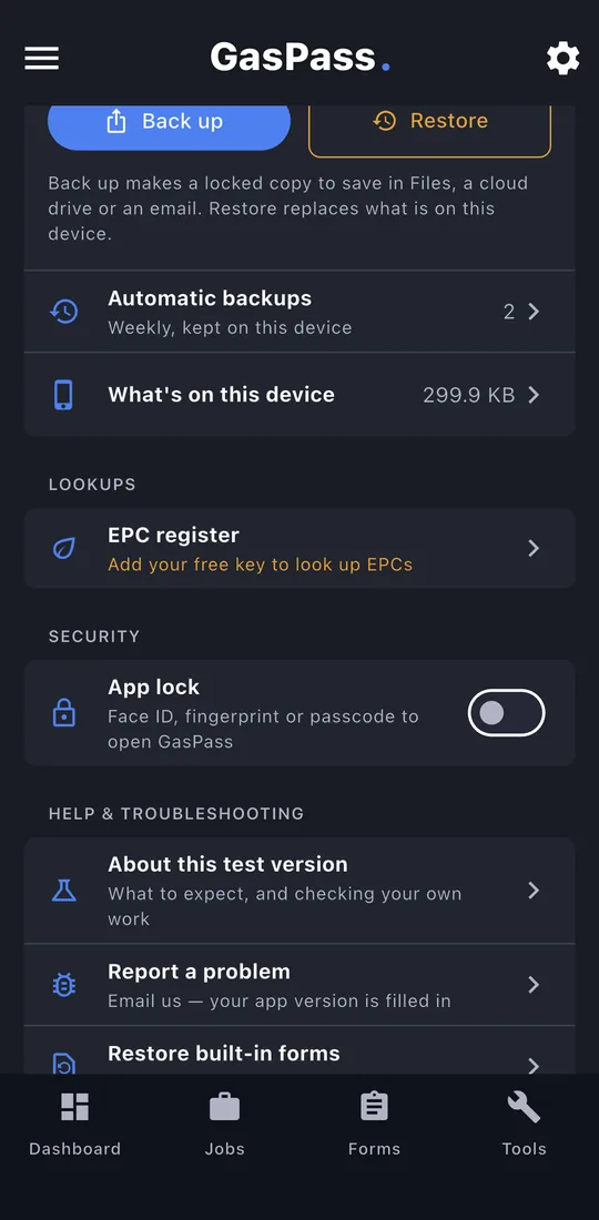 Data and backup