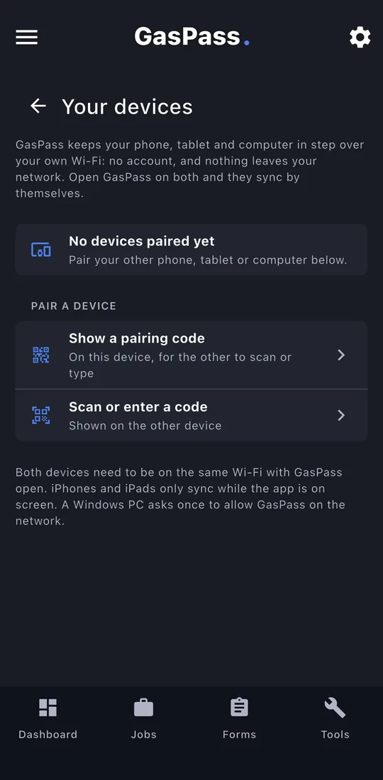 Your devices